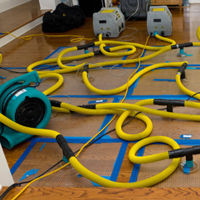 ripristino dei danni da incendio