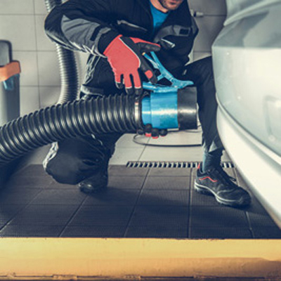 aspirazione gas di scarico