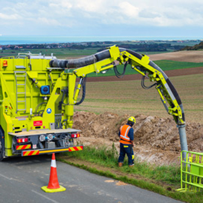 veicoli di aspirazione e draghe